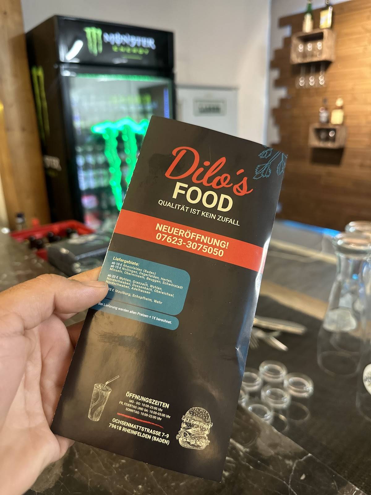 Dilo's Food меню