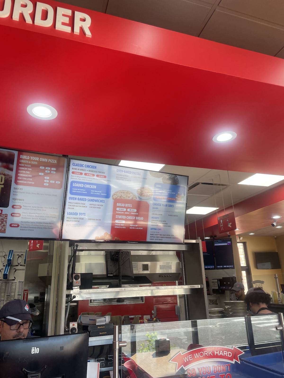 Domino's Pizza меню