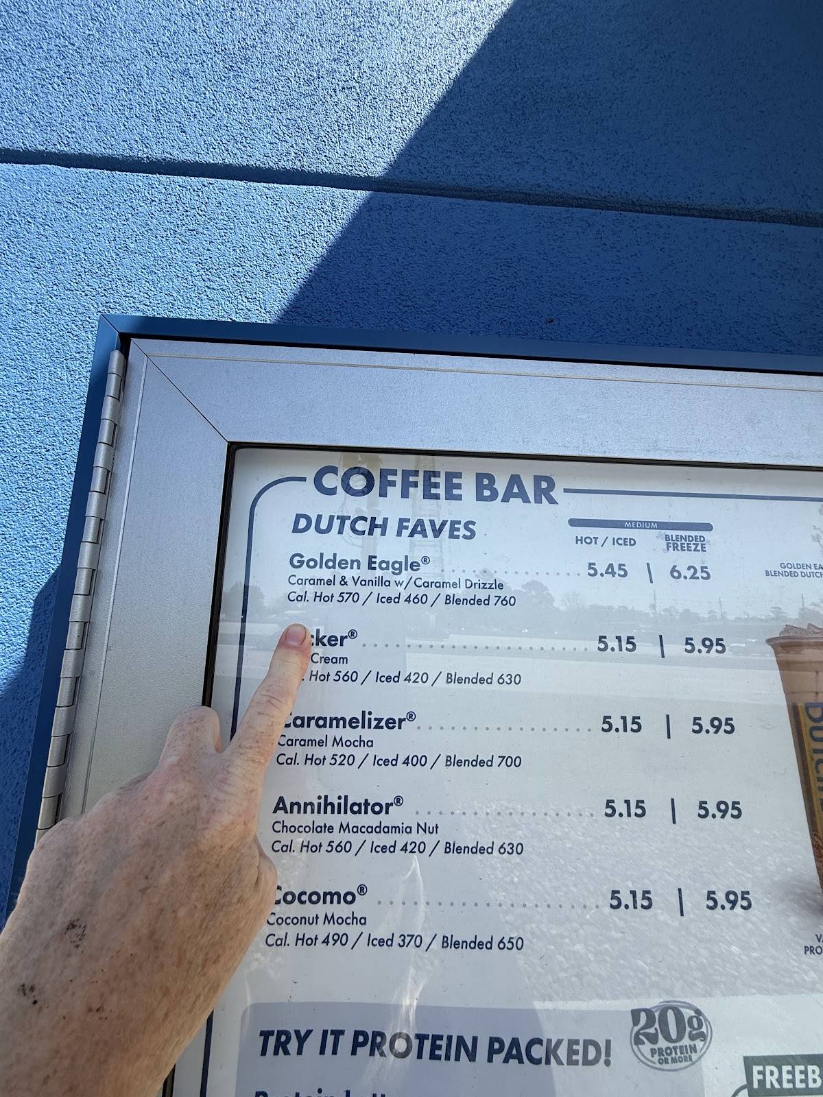 Dutch Bros Coffee меню