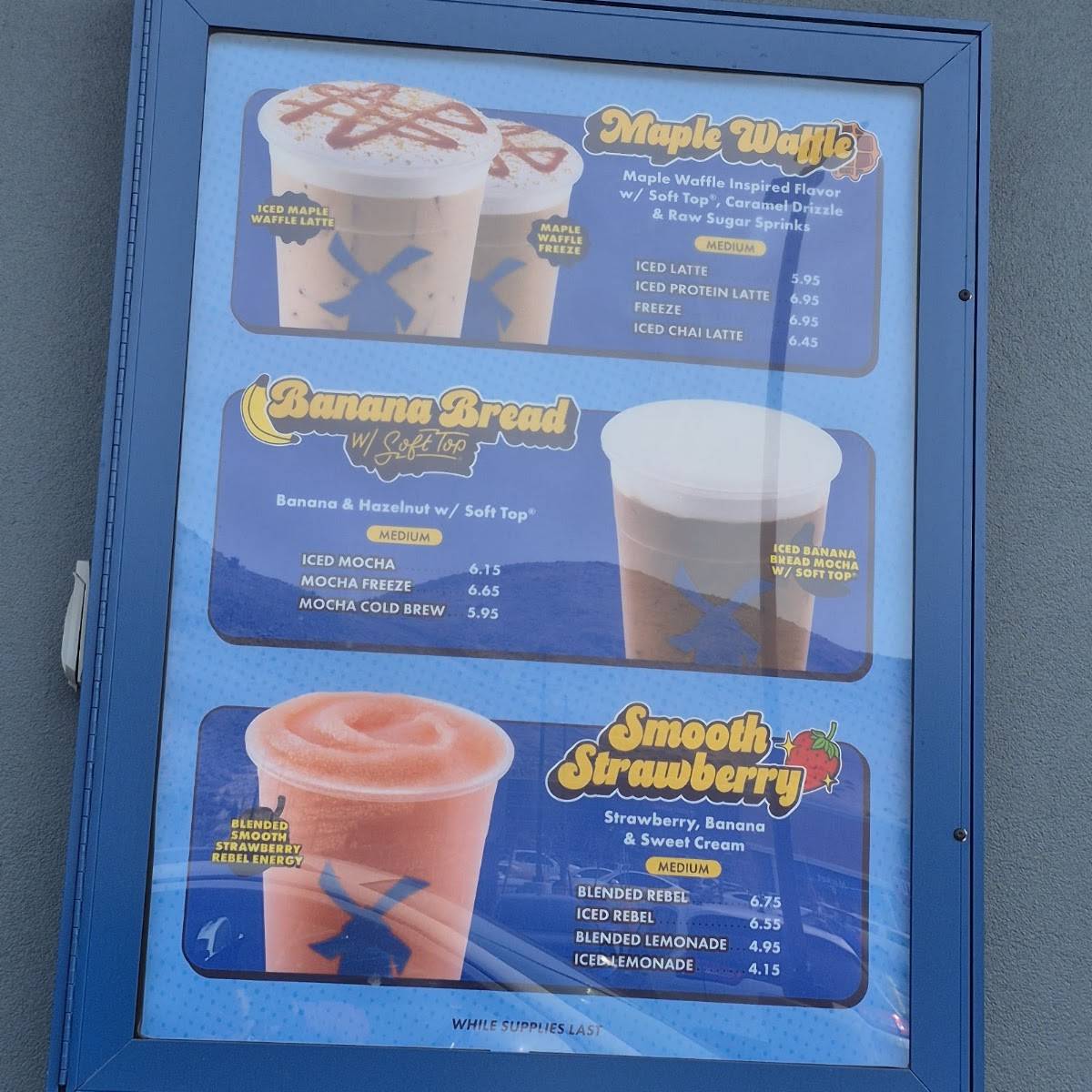 Dutch Bros Coffee меню