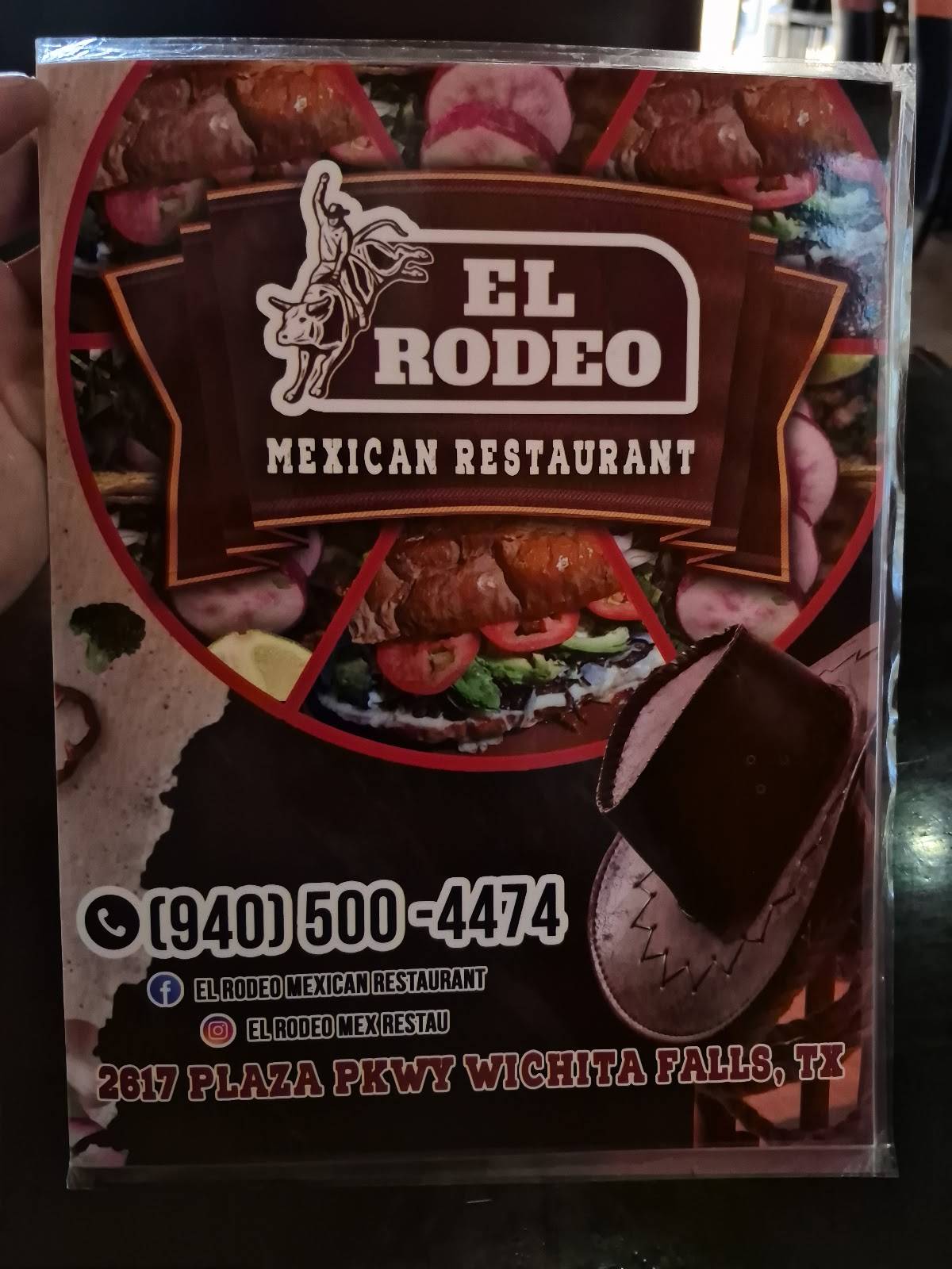 EL RODEÓ меню