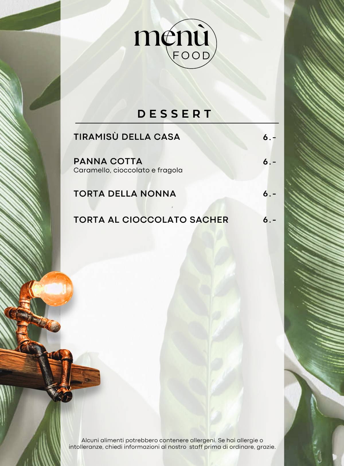 Eleven Bar Ristorante меню