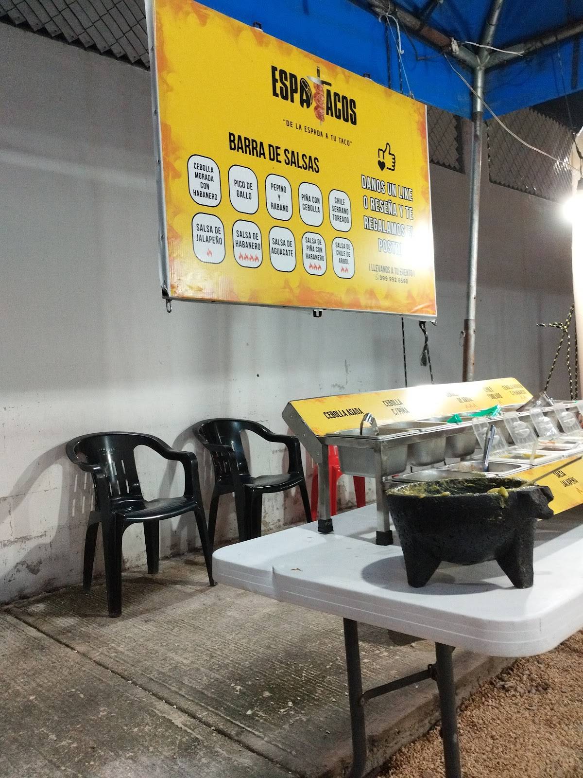 Espatacos меню