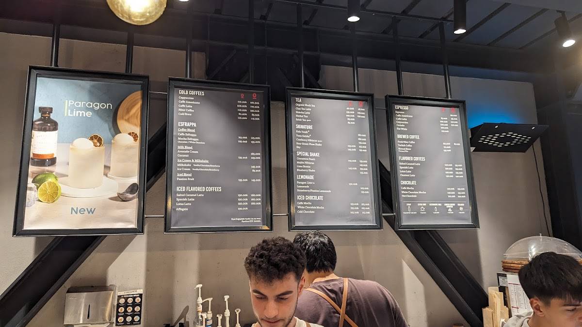 Espressolab Taksim Odakule меню