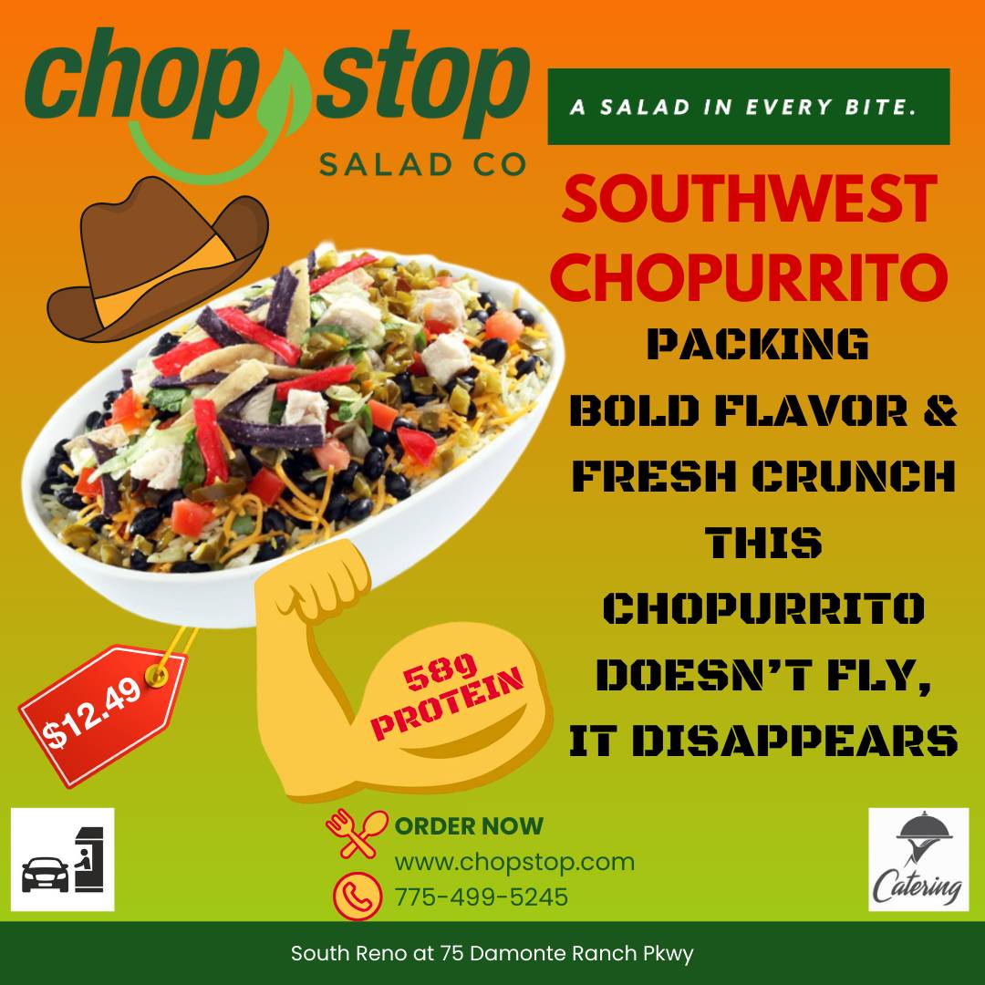 Chop Stop - So. Reno @ Damonte Ranch меню