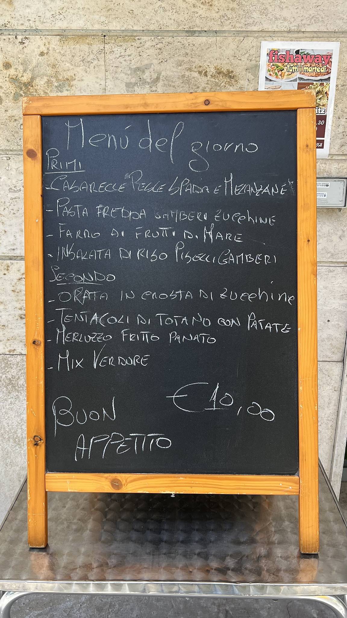 Fish&Go Roma меню