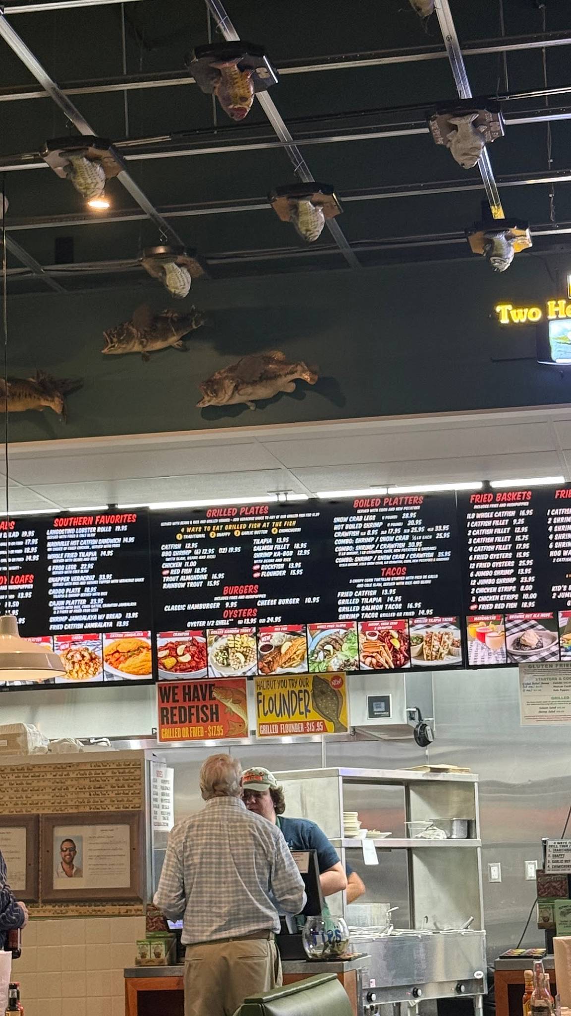 Flying Fish меню