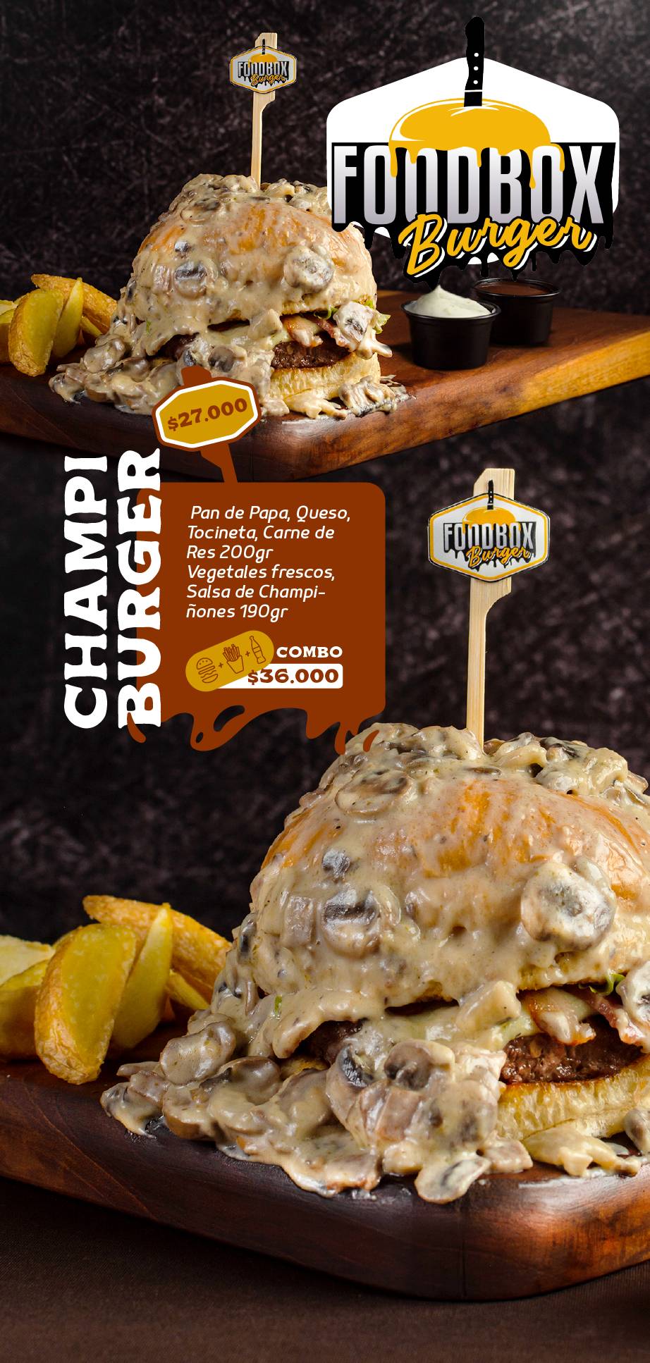 FoodBox Burger Alcaravan меню