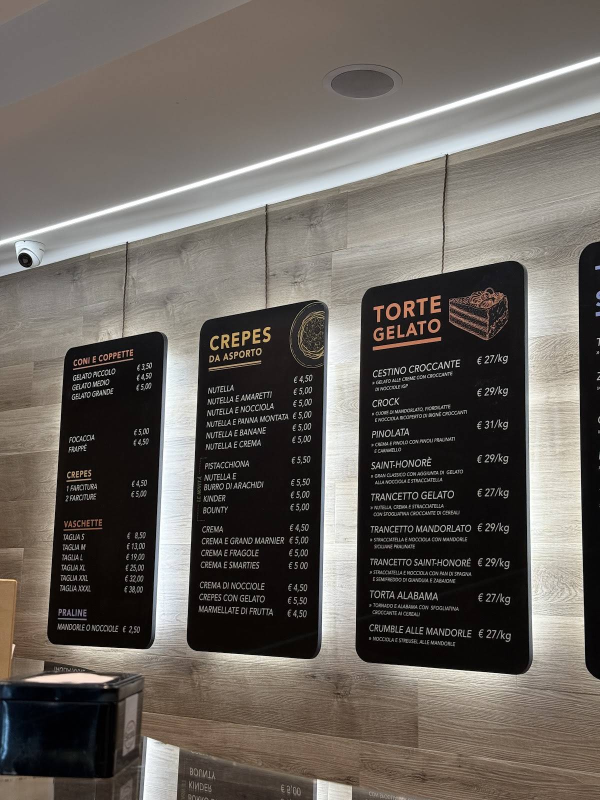 Gelateria Pellicano Ausa меню