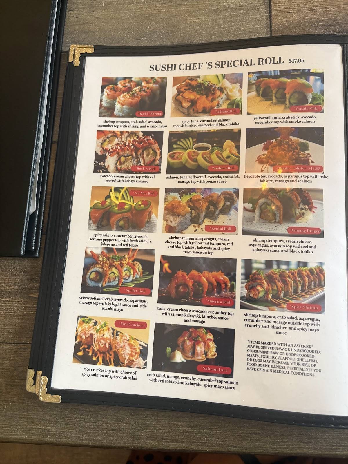 Thai Delight Kitchen Sushi & Bar меню