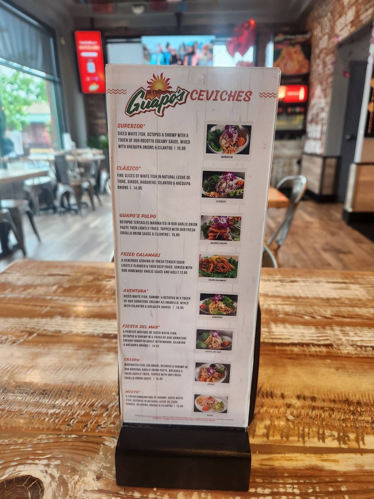 Guapo’s GO, Taqueria & Charcoal Chicken меню