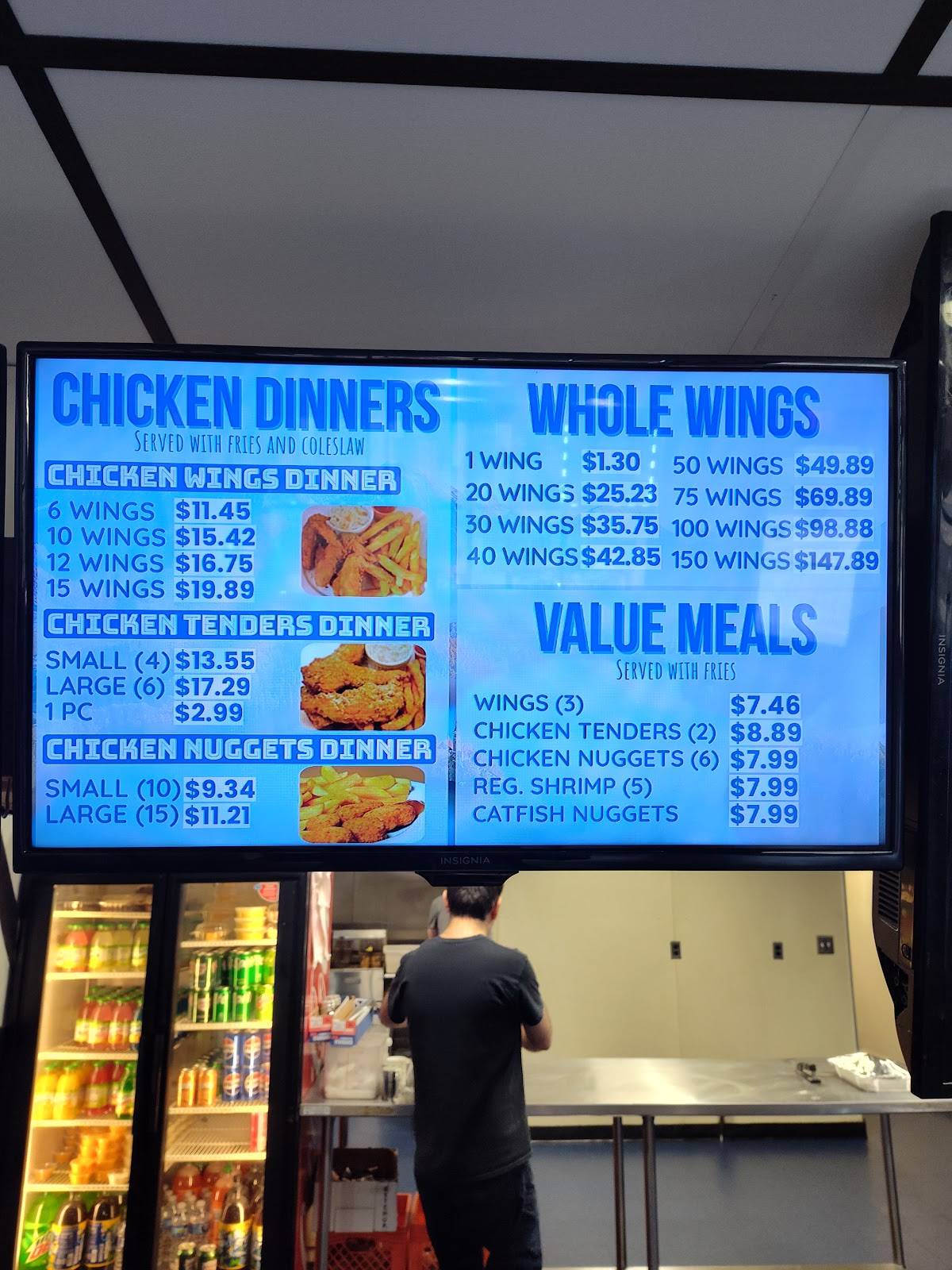 Hook Fish and Chicken меню