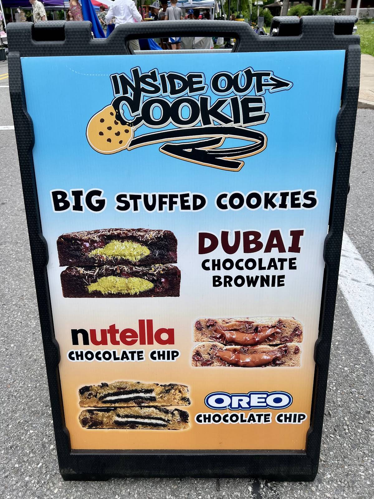 Inside Out Cookie меню