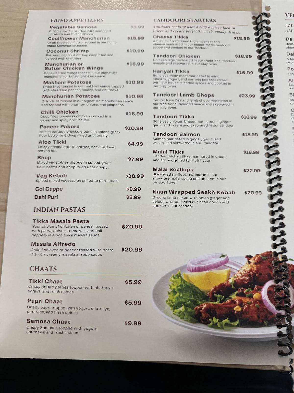 Ityhaas - Authentic Indian Restaurant меню