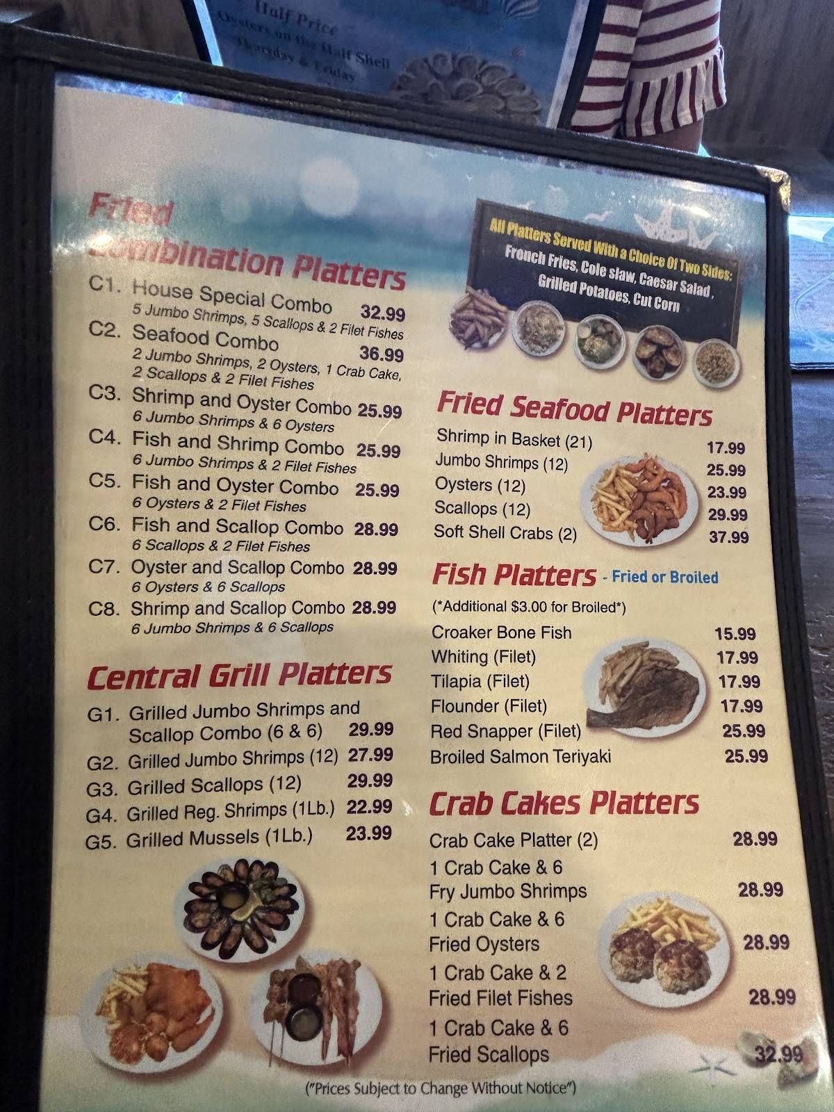 JC Crab House меню