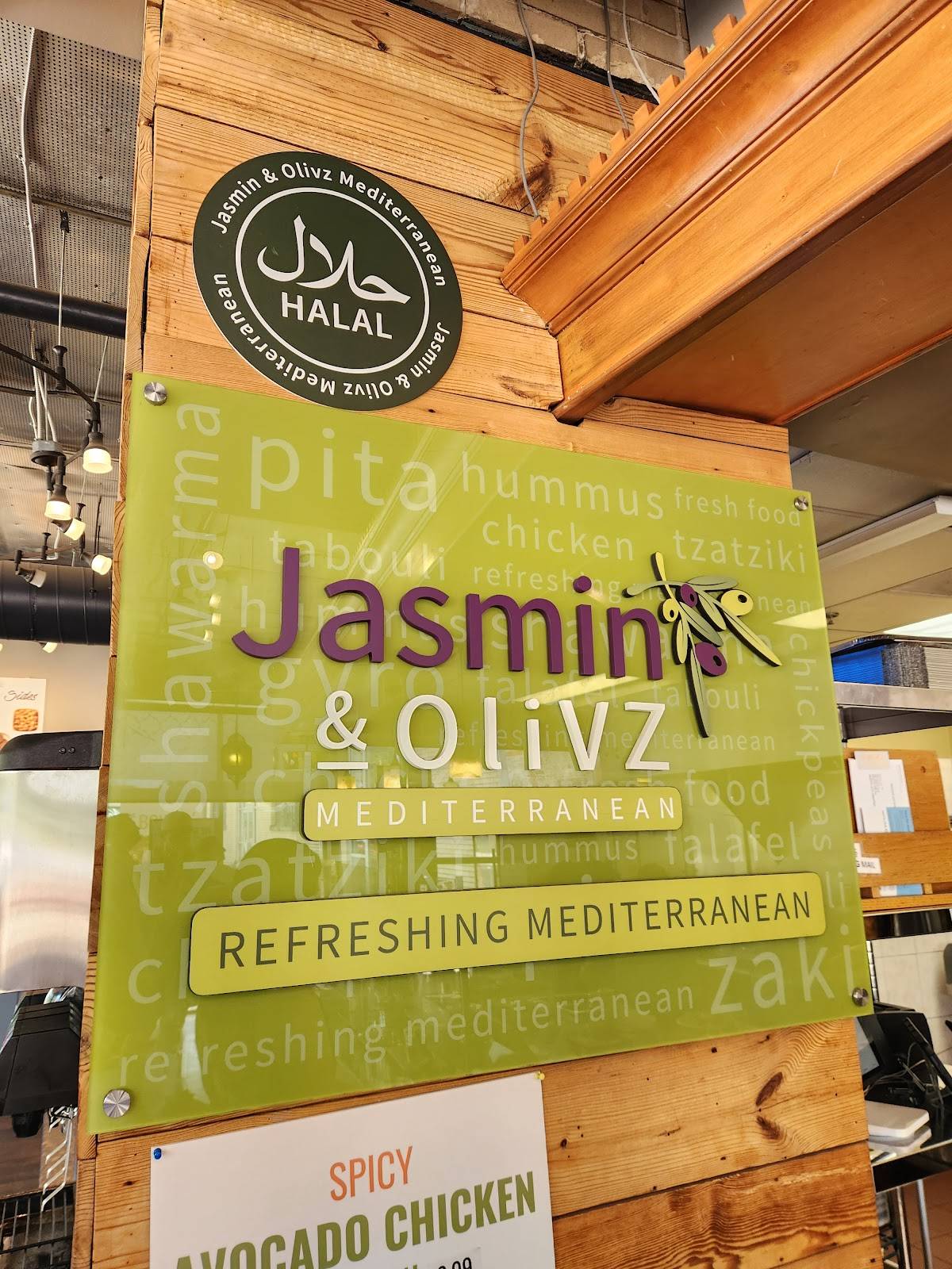 Jasmin & Olivz Mediterranean - Meredith меню