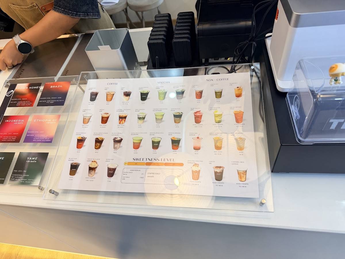 Kamon Coffee меню
