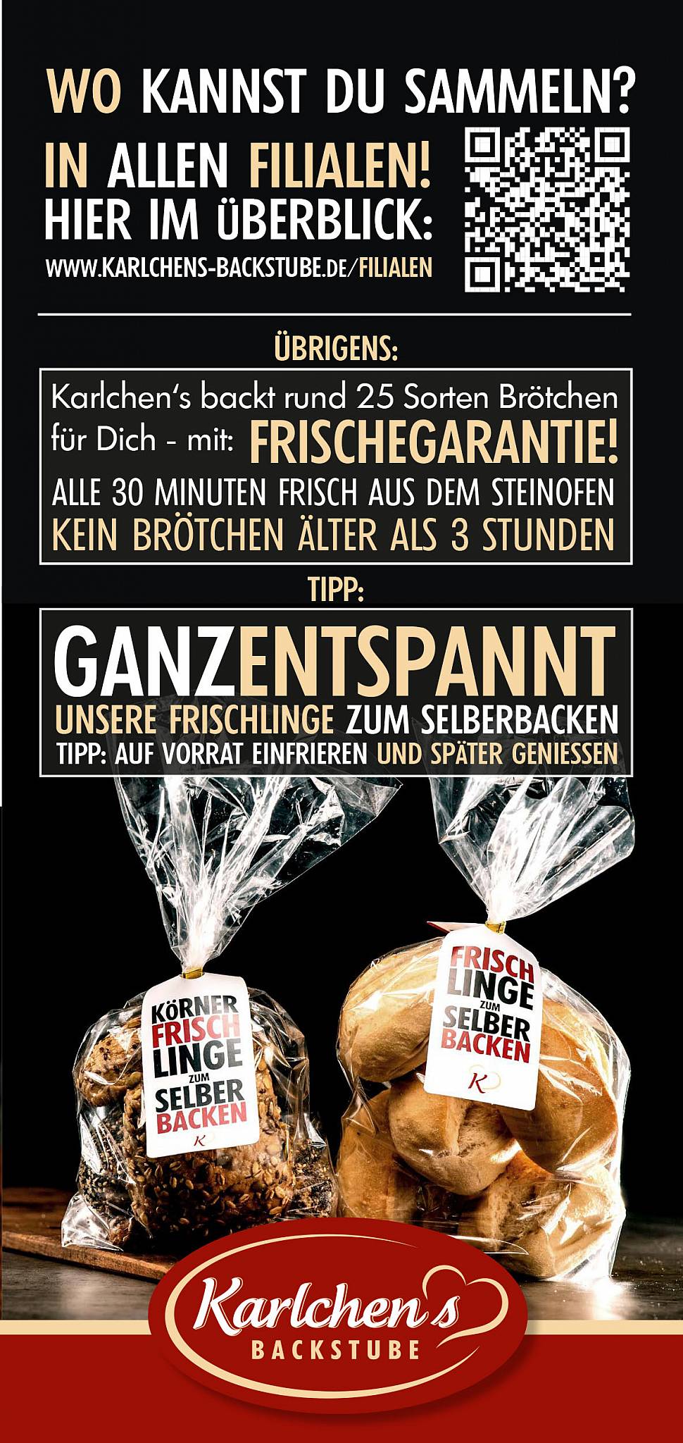 Karlchens Backstube - Krankenhagen меню