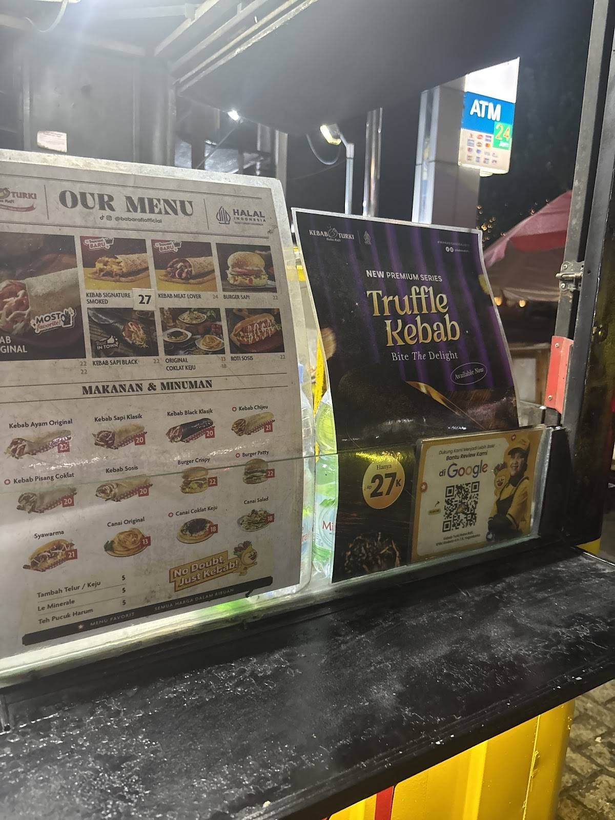Kebab Turki Baba Rafi - SPBU Godean KM 7,8 (Gesikan Klajuran) меню