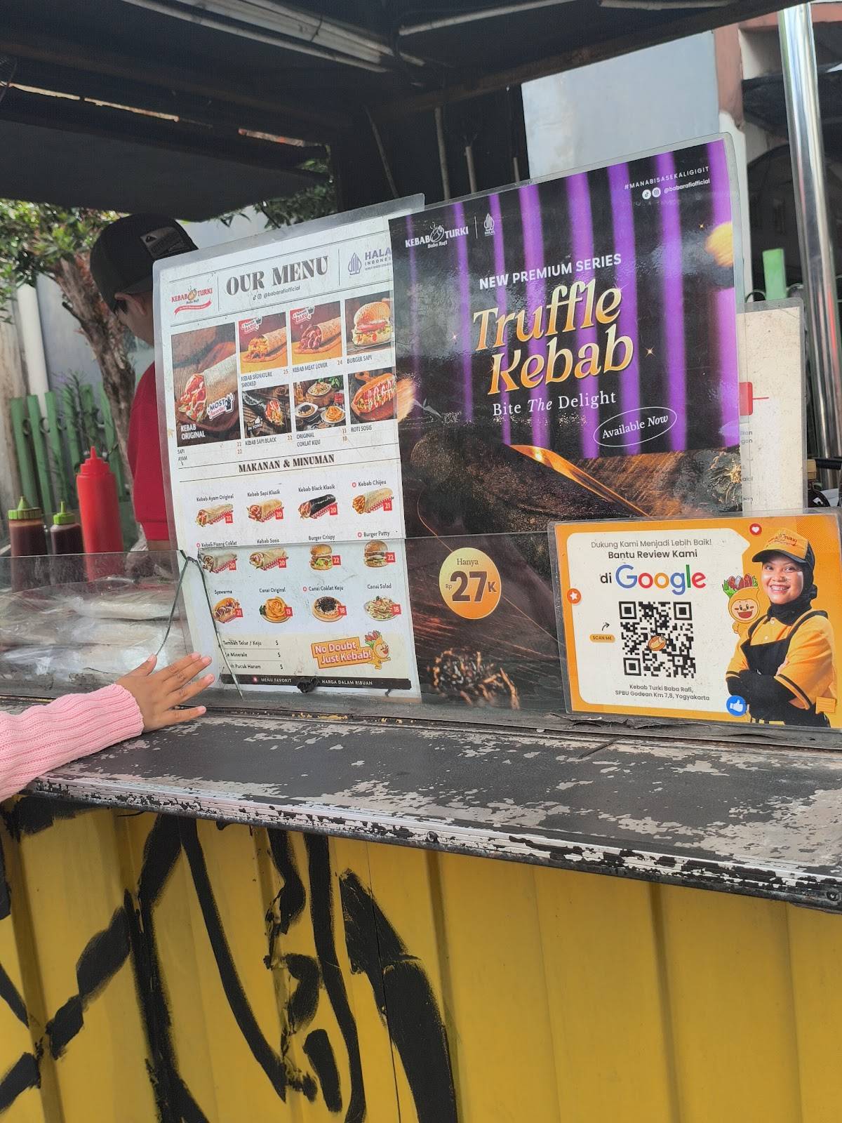 Kebab Turki Baba Rafi - SPBU Godean KM 7,8 (Gesikan Klajuran) меню