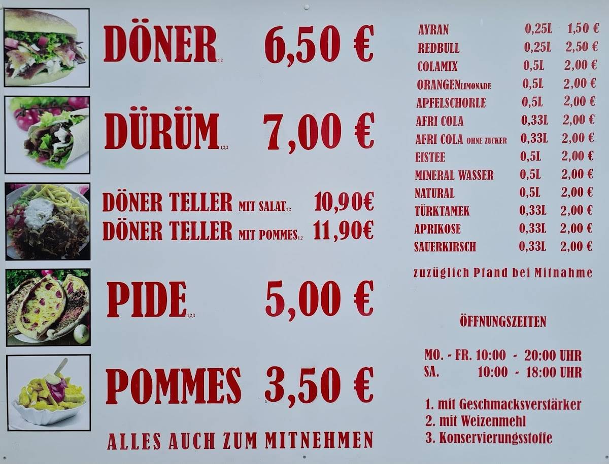 Kebap-Haus Rott меню