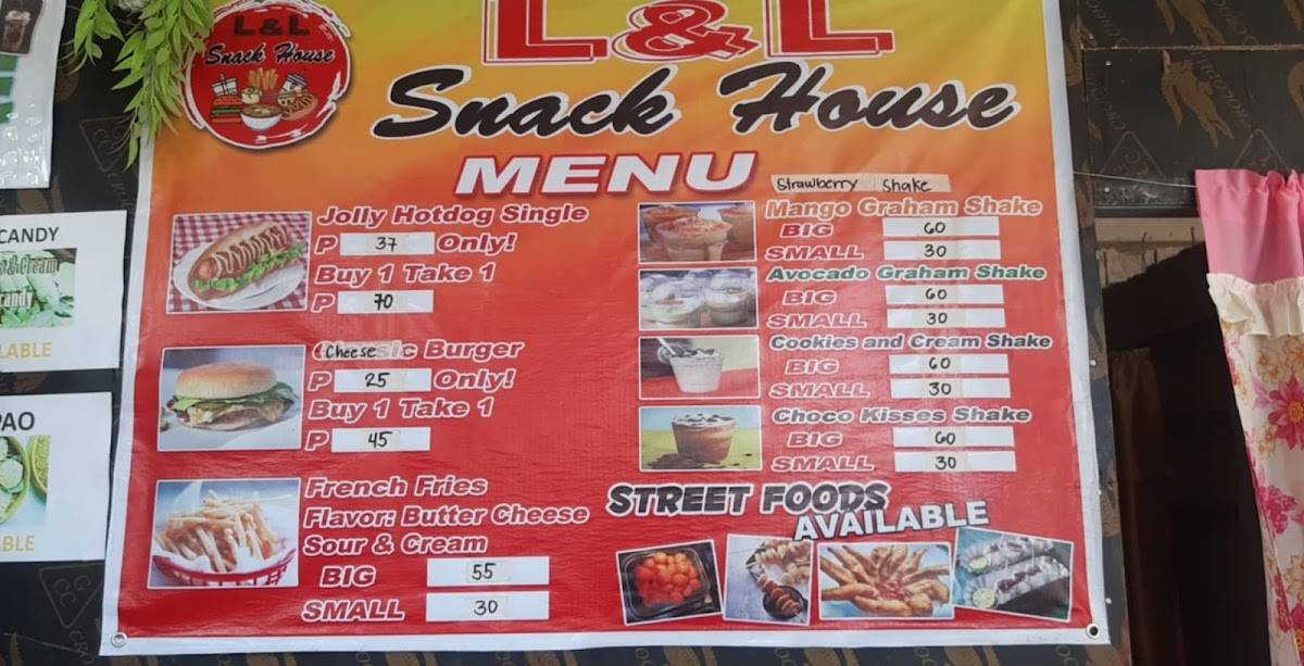 L&L Snack House меню