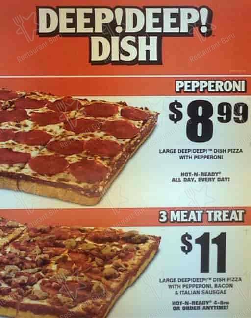Little Caesars меню