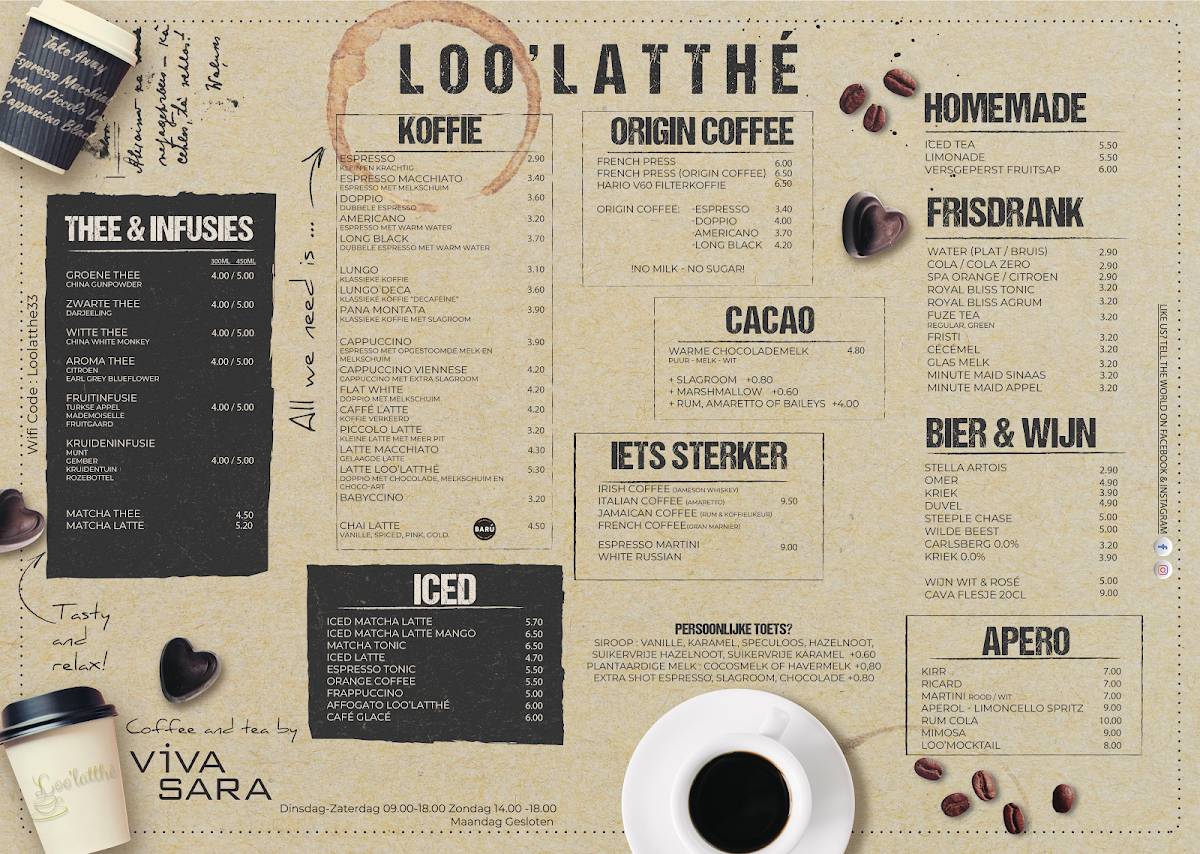 Loo´Latthé меню
