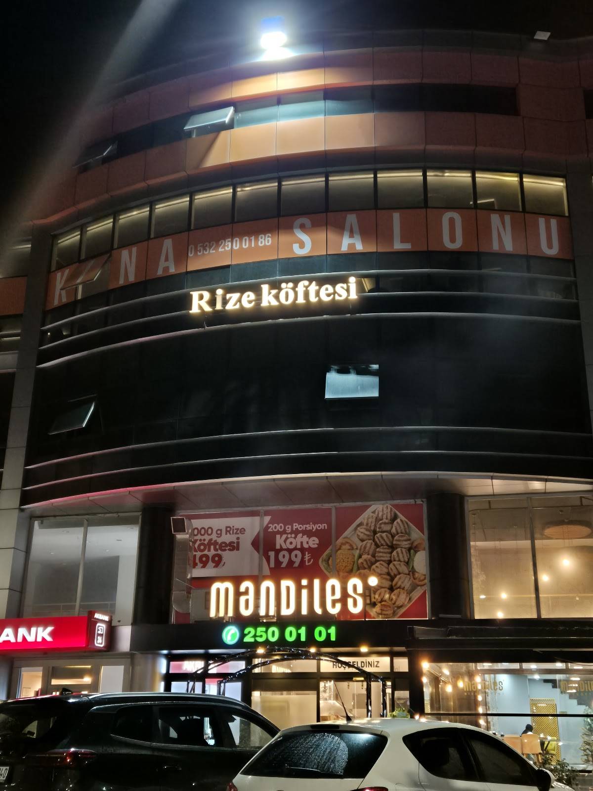 Mandiles Rize Köftecisi меню