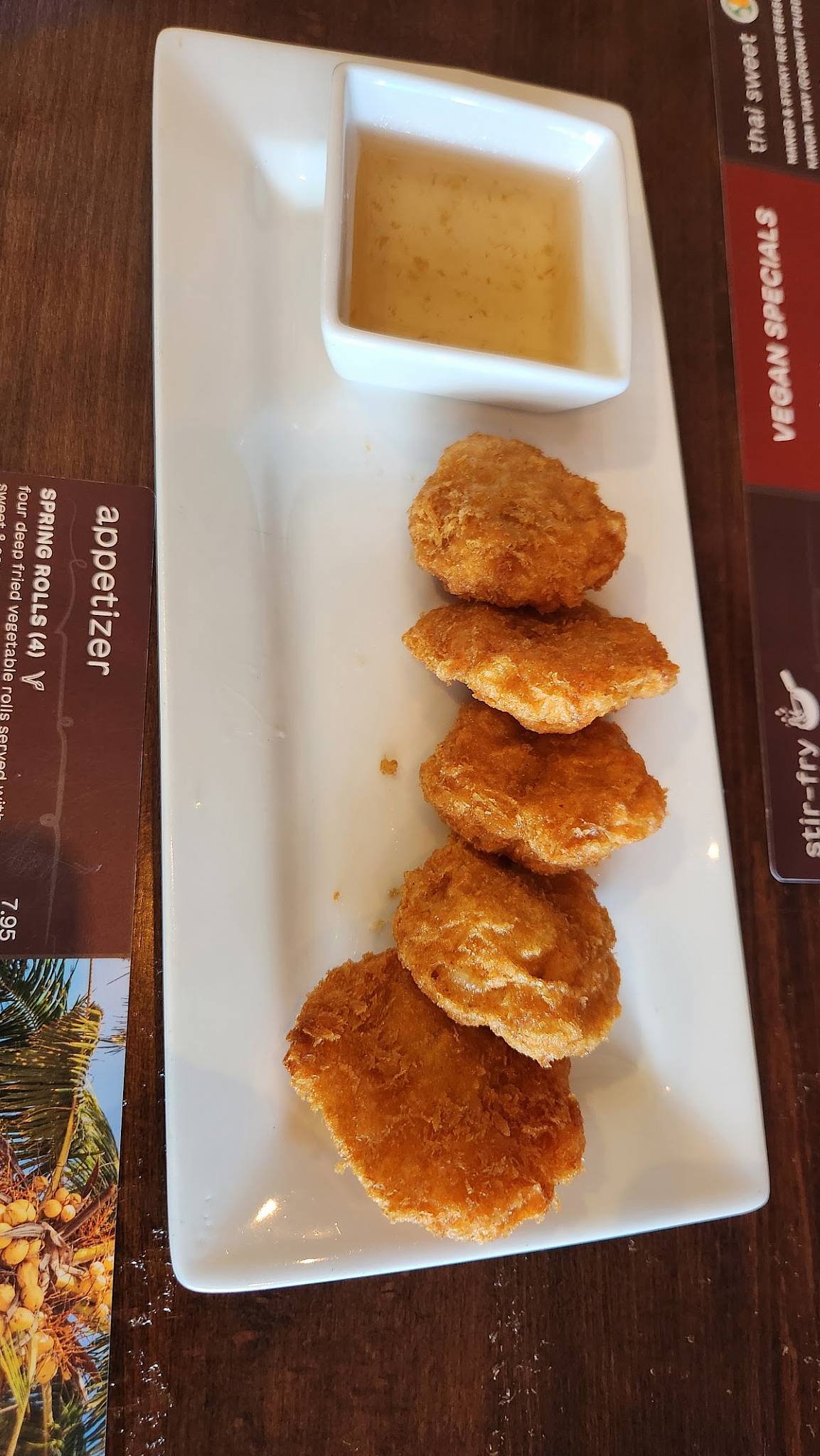 Maprow Thai меню