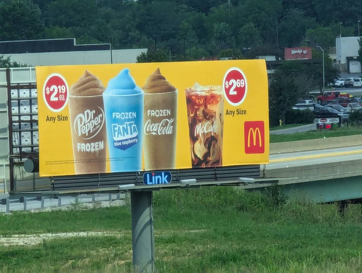 McDonald's меню