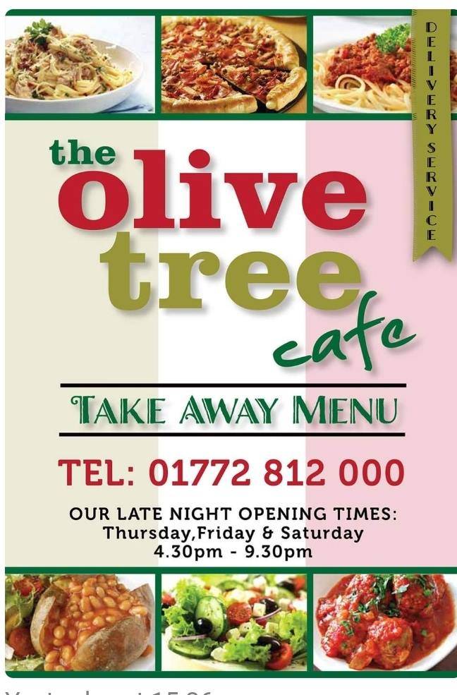 The Olive Tree Cafe меню