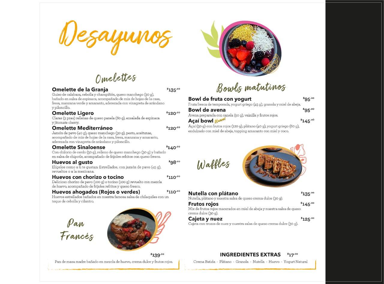 Simplementedeli Orizaba меню