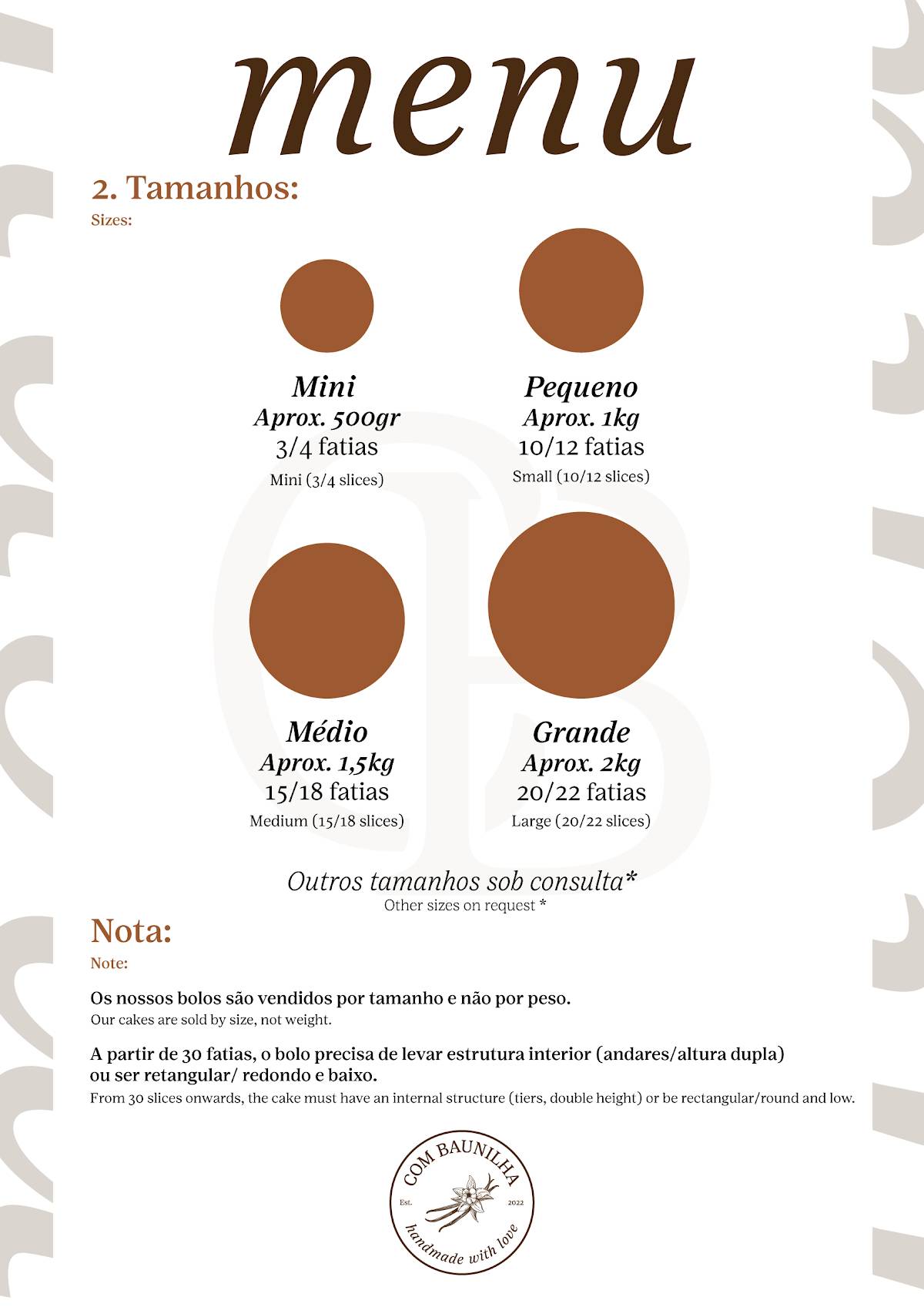 Padaria Central de Ribamar меню