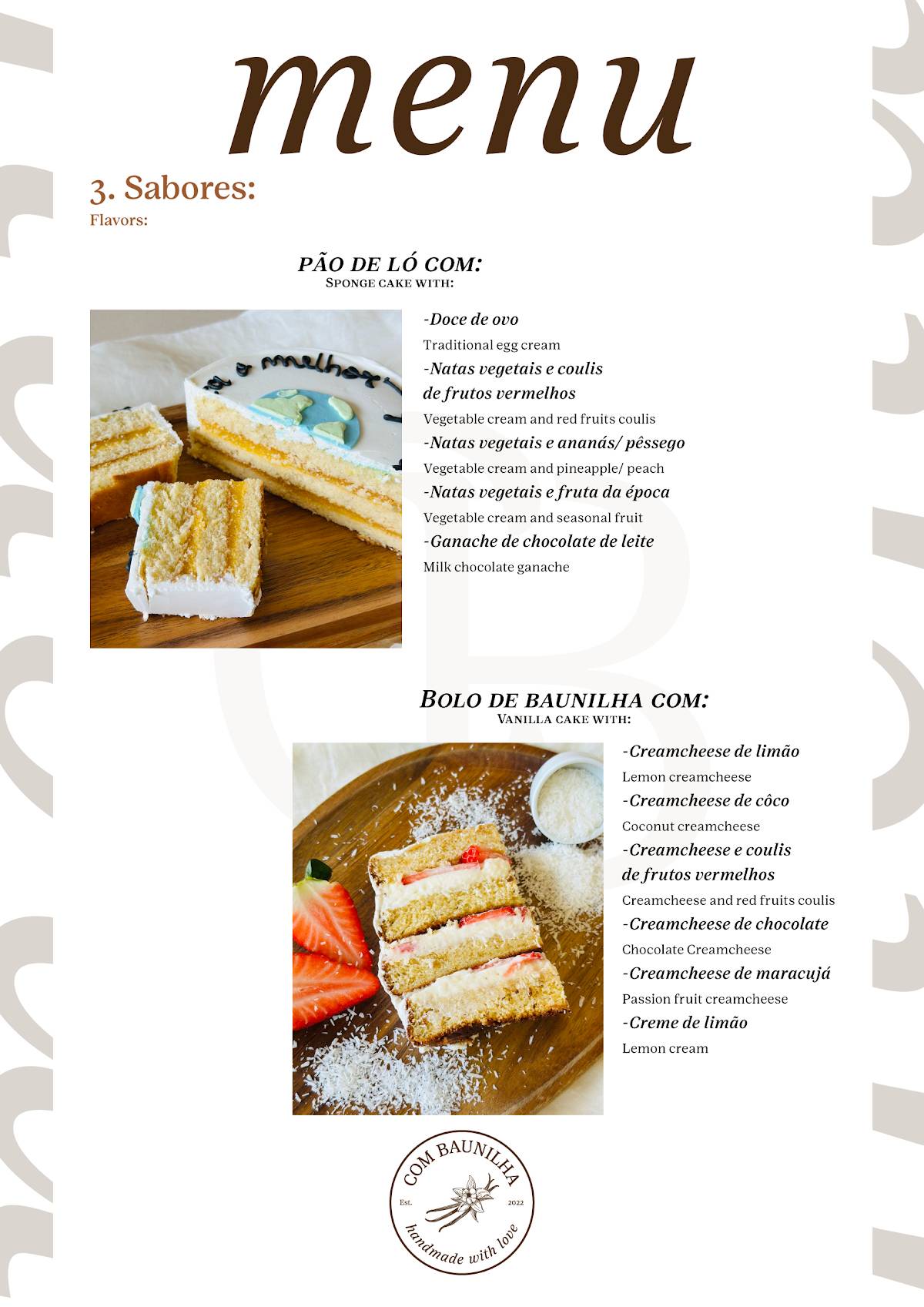 Padaria Central de Ribamar меню