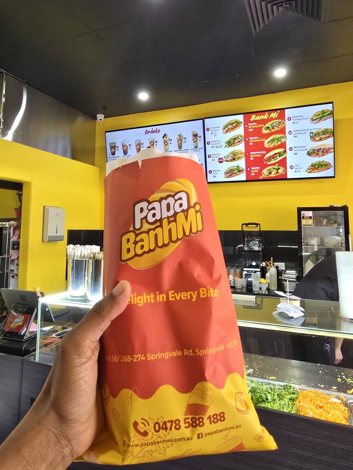 Papa BanhMi меню