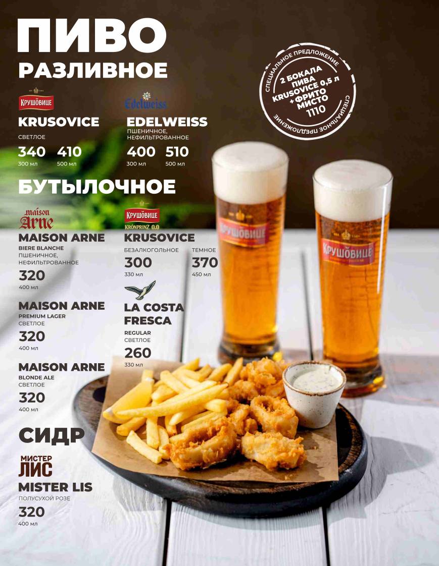 Перчини меню