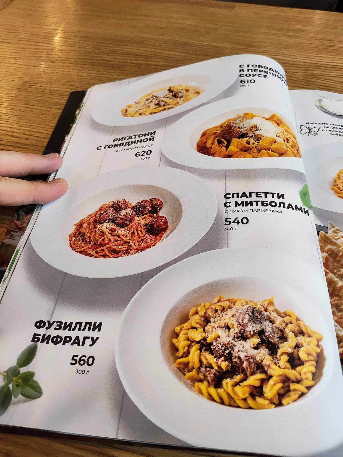 Перчини меню