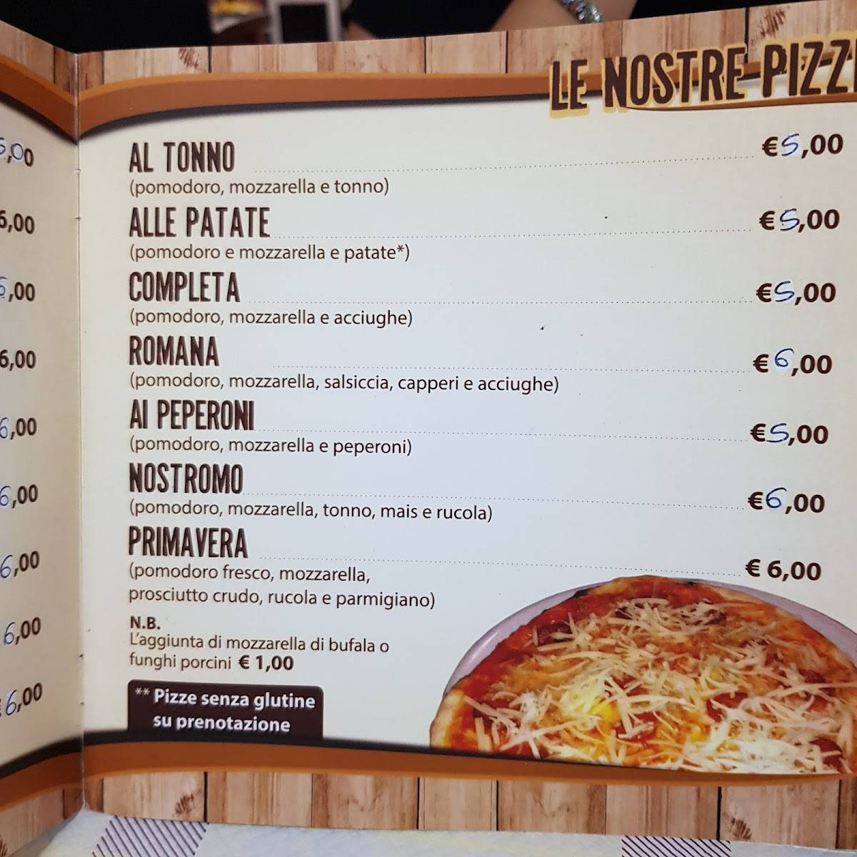 Pizzeria Di Rovella Francesca меню