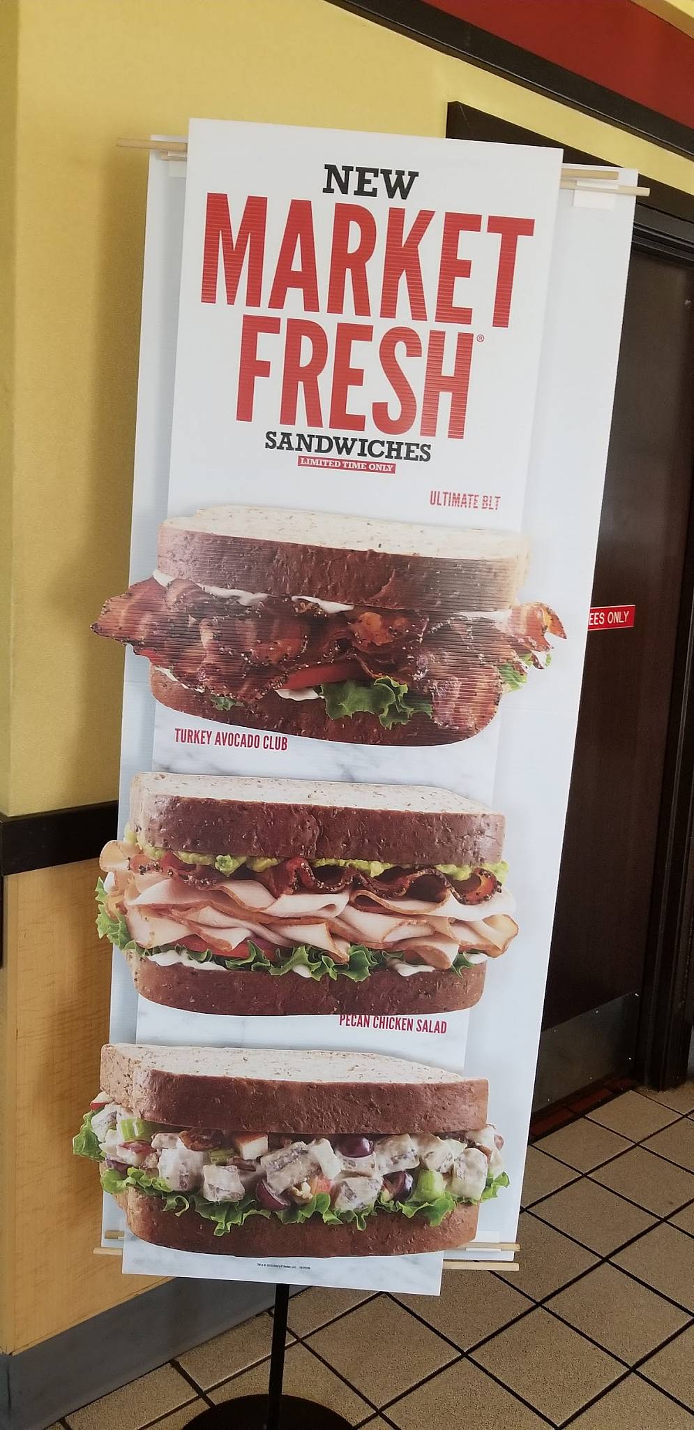 Arby's меню
