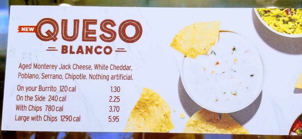 Chipotle Mexican Grill меню