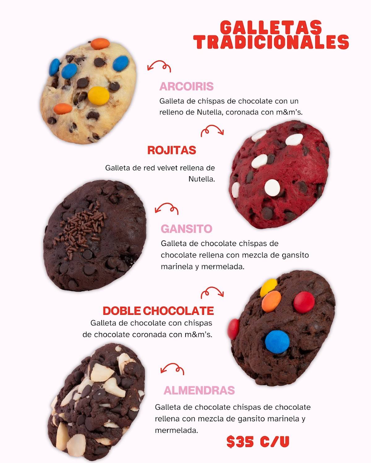 Postresitos.ks Venustiano Carranza меню