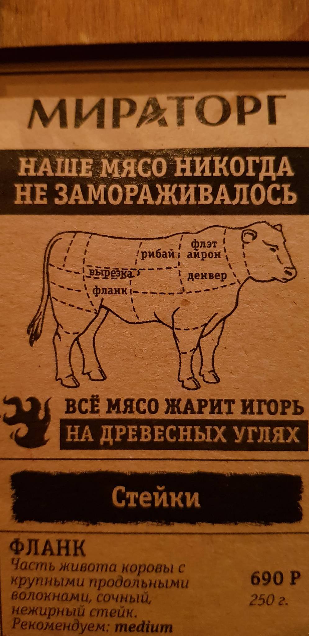 Понеслось меню