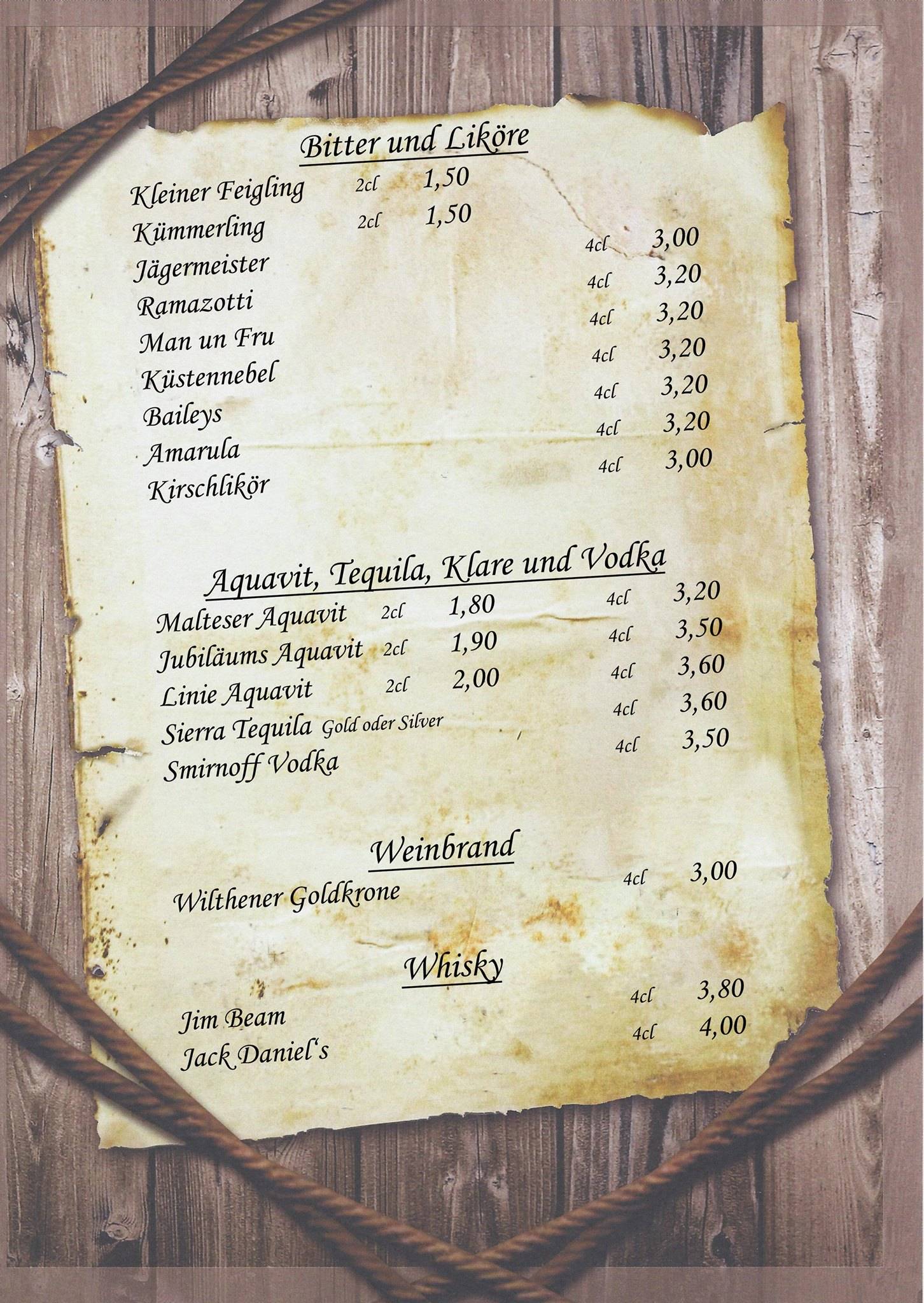 Shelly's Restaurant меню