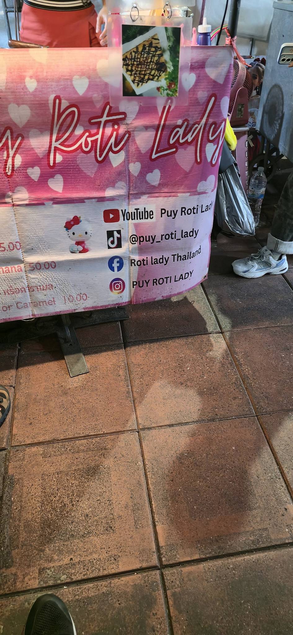 Puy Roti Lady меню