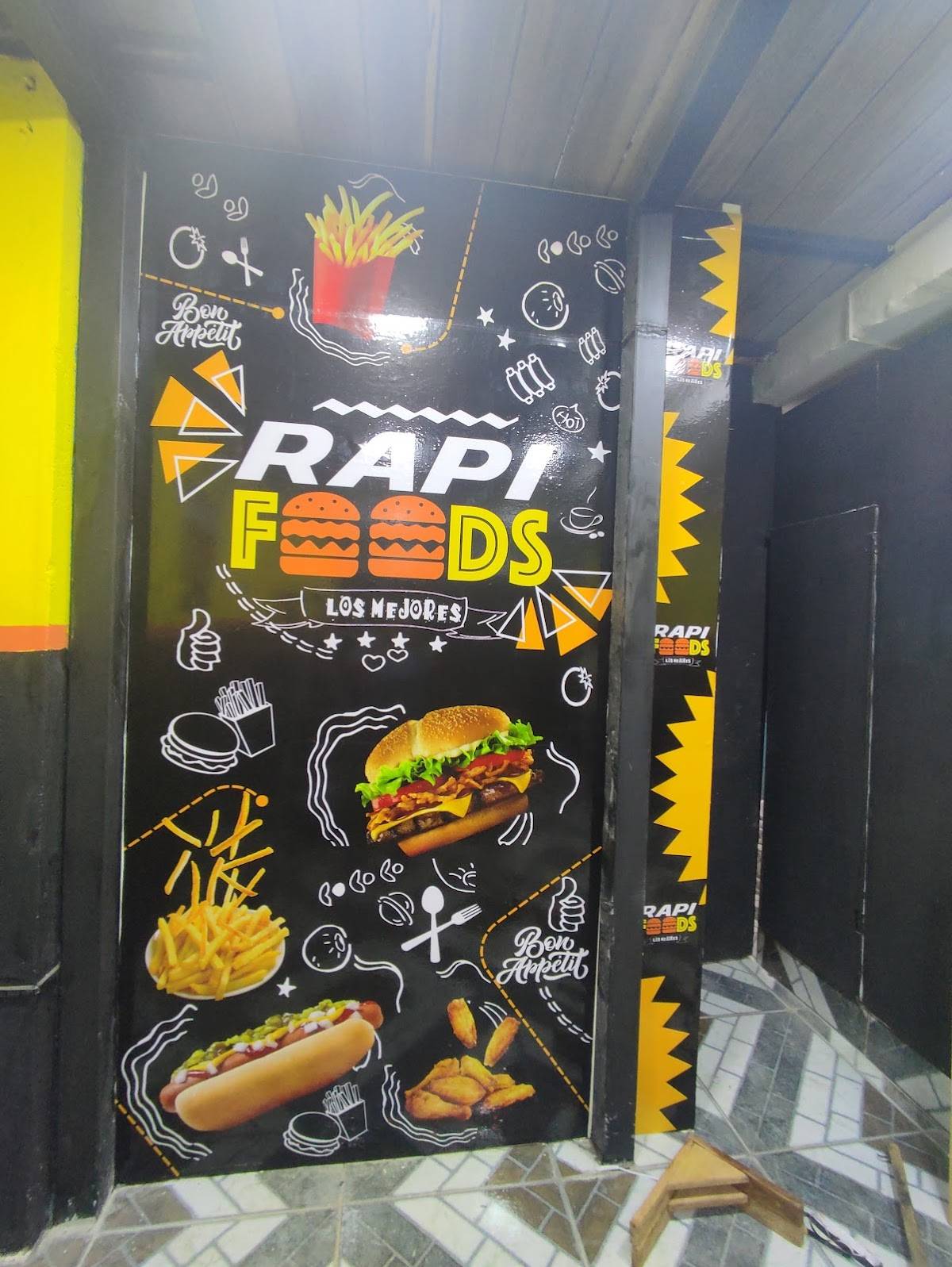 RAPI FOOD меню