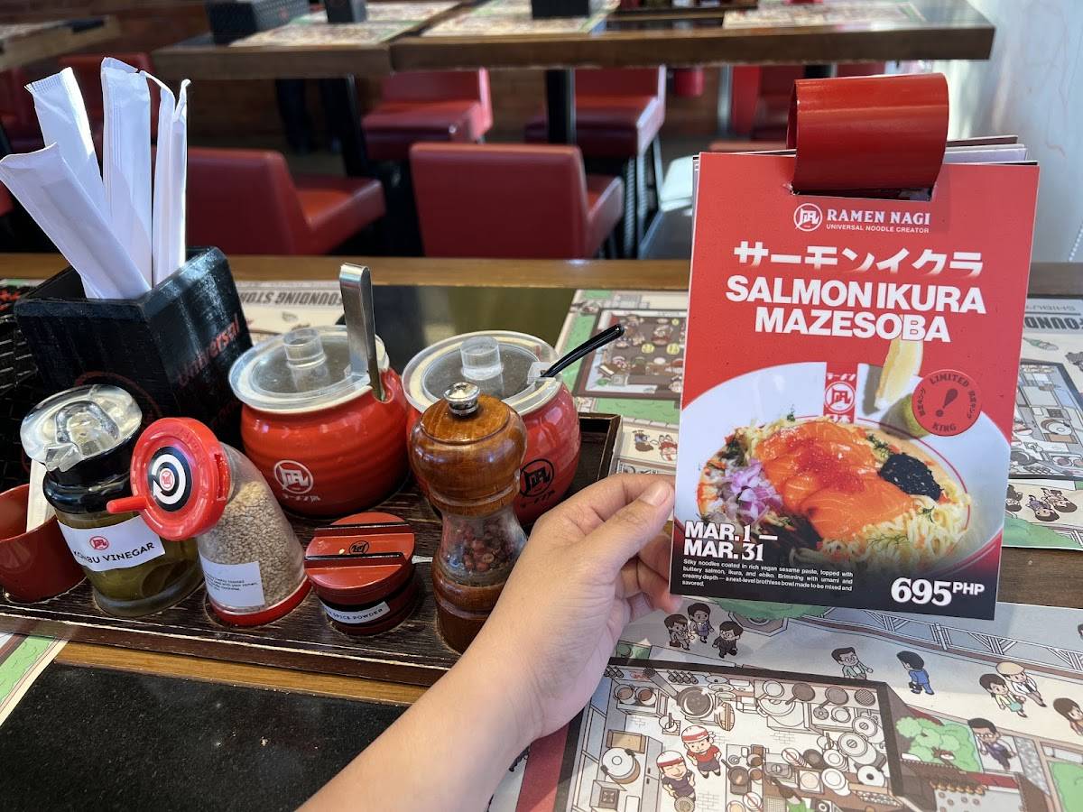 Ramen Nagi - Nuvali меню