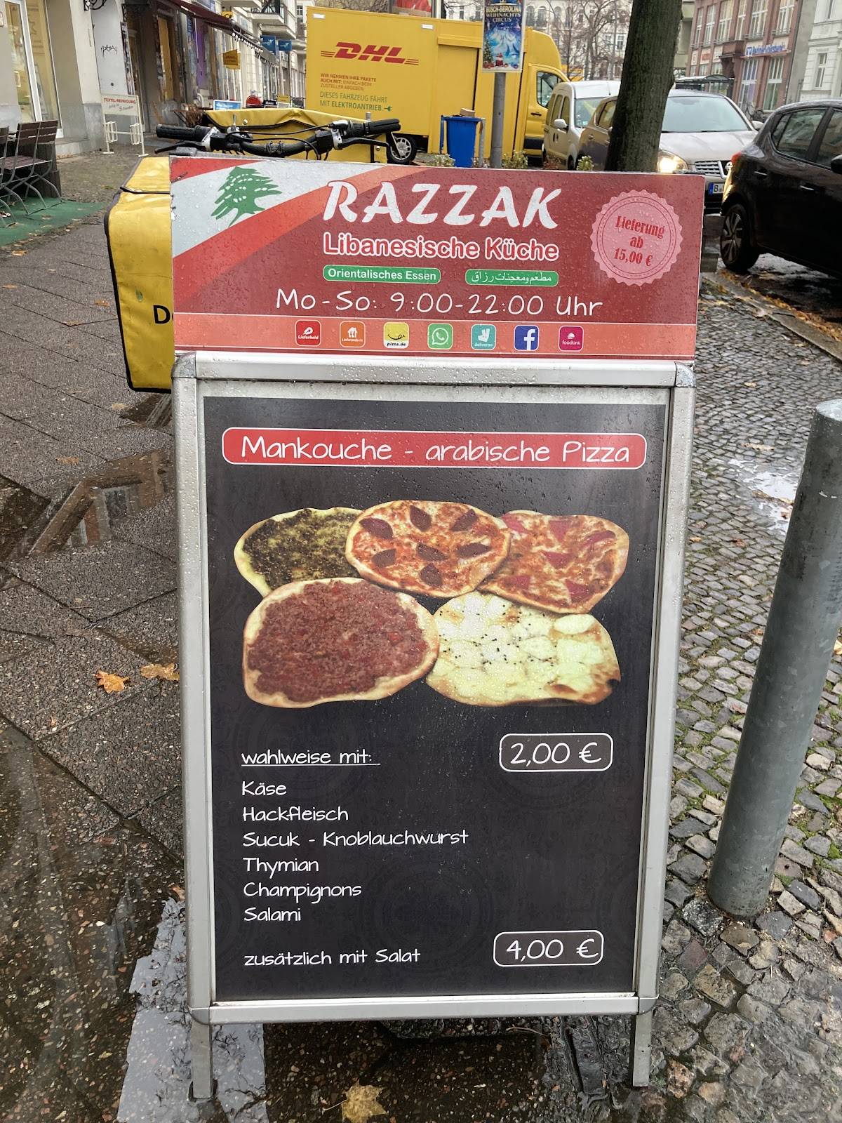 Razzak - Libanesische Küche меню
