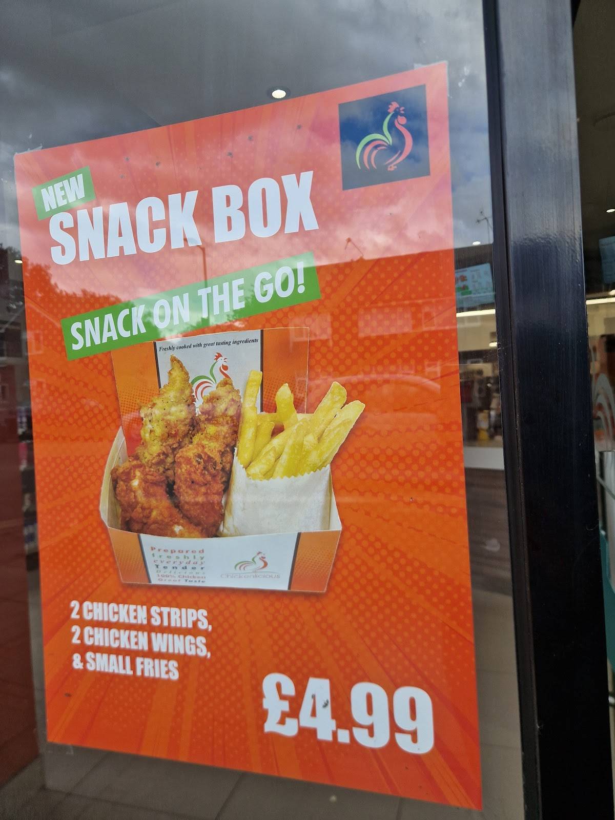 Chickenlicious меню