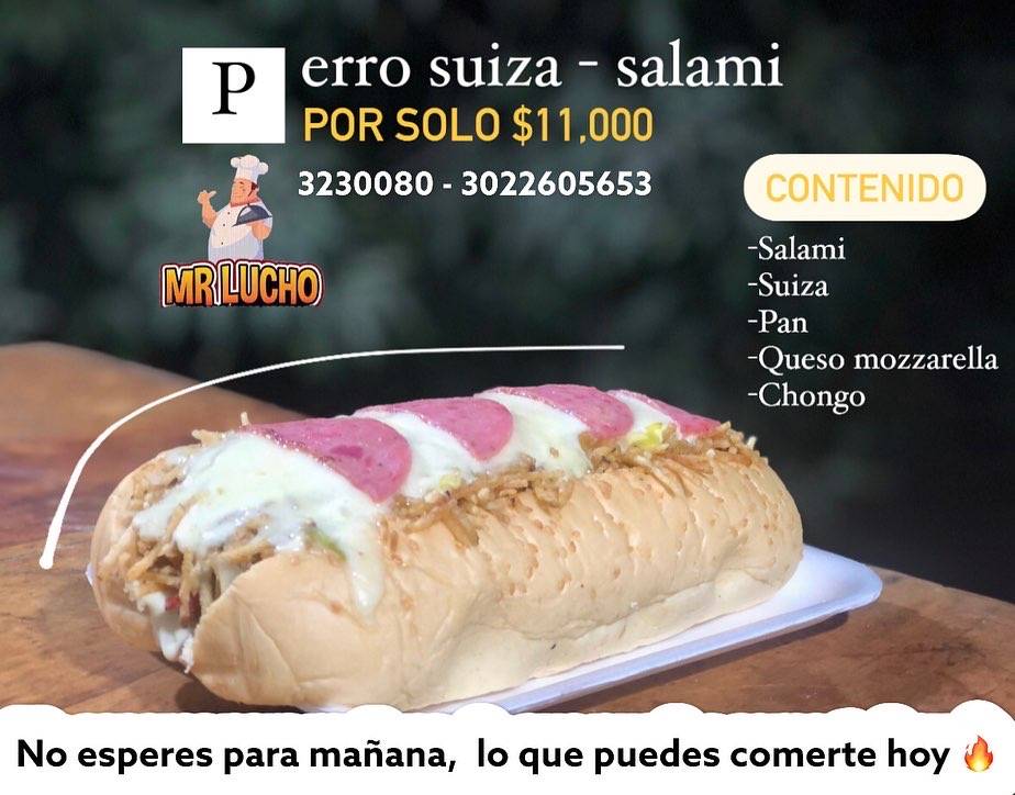 Comidas Rápidas y Asados Mr. Lucho меню